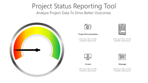 PS Project Status Reporting Tool-pptinfographics