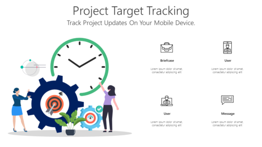 PS Project Target Tracking-pptinfographics