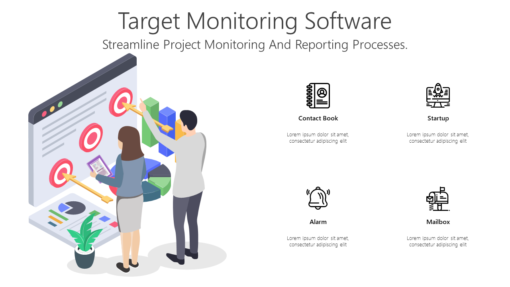 PS Target Monitoring Software-pptinfographics