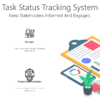 PS Task Status Tracking System-pptinfographics