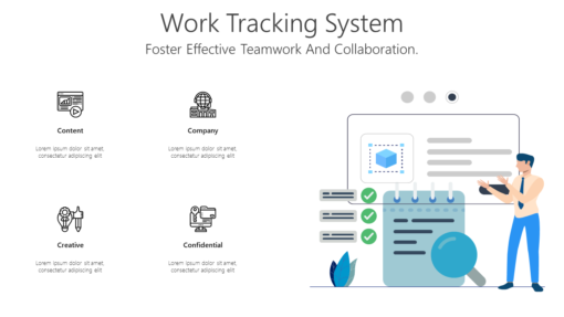 PS Work Tracking System-pptinfographics