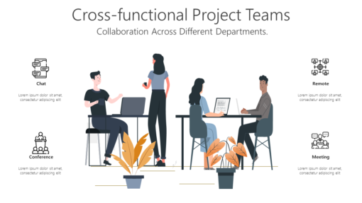 PT Cross functional Project Teams-pptinfographics