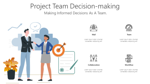 PT Project Team Decision making-pptinfographics