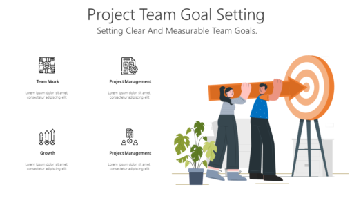 PT Project Team Goal Setting-pptinfographics