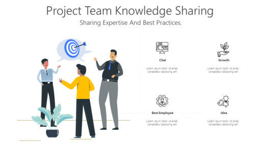 PT Project Team Knowledge Sharing-pptinfographics