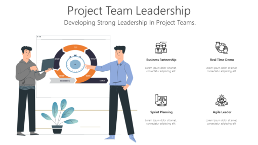 PT Project Team Leadership-pptinfographics