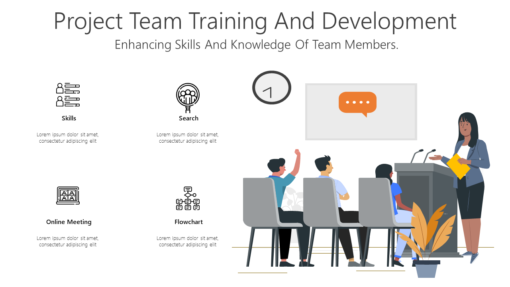 PT Project Team Training And Development-pptinfographics