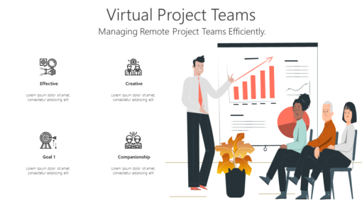 PT Virtual Project Teams-pptinfographics