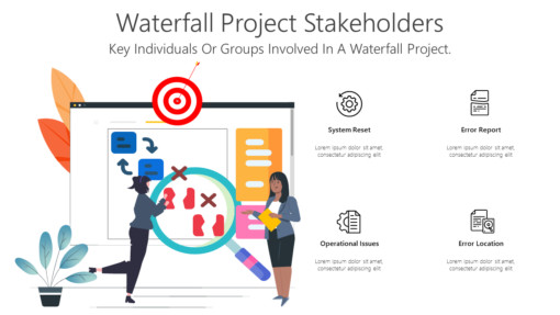 WM Waterfall Project Stakeholders-pptinfographics