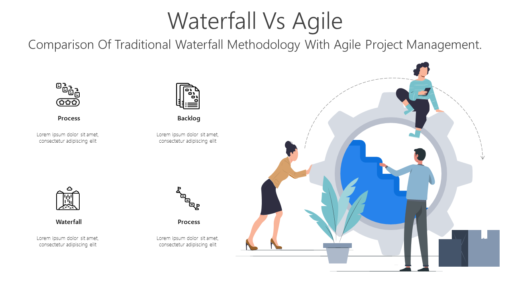 WM Waterfall Vs Agile-pptinfographics