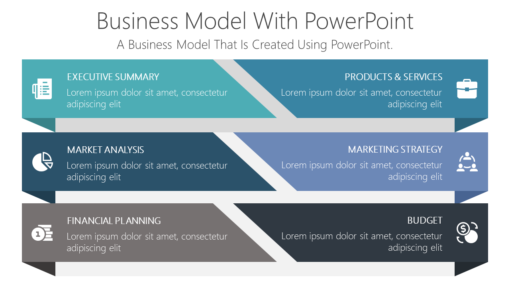 BS140 Business Model With PowerPoint-pptinfographics
