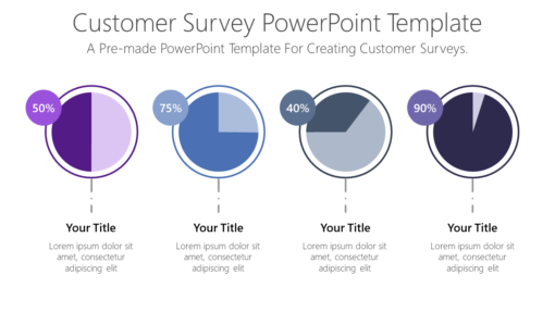 BS142 Customer Survey PowerPoint Template-pptinfographics