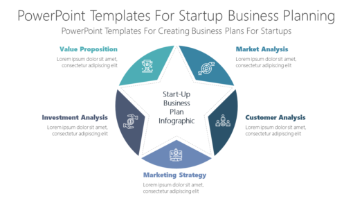 BS143 PowerPoint Templates For Startup Business Planning-pptinfographics