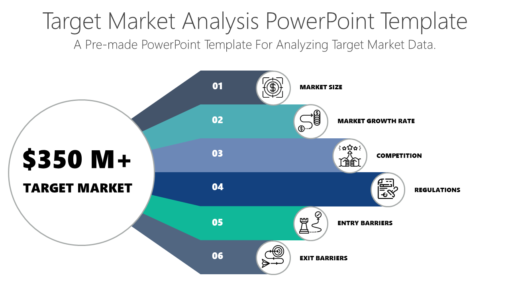 BS156 Target Market Analysis PowerPoint Template-pptinfographics