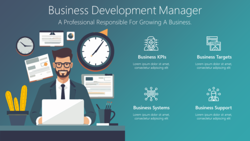 BS18 Business Development Manager-pptinfographics