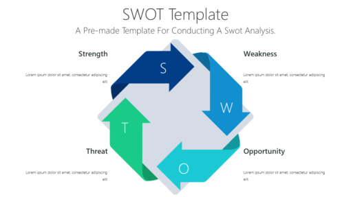 BS45 SWOT Template-pptinfographics