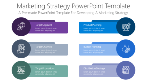 BS95 Marketing Strategy PowerPoint Template-pptinfographics