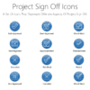 PDI11 Project Sign Off Icons-pptinfographics