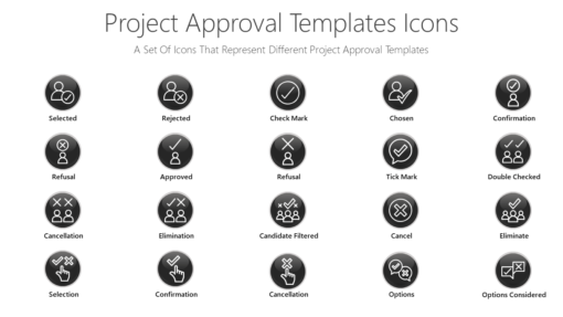 PDI17 Project Approval Templates Icons-pptinfographics