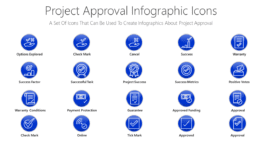 Project Approval Infographic Icons