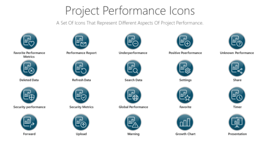 PDI34 Project Performance Icons-pptinfographics