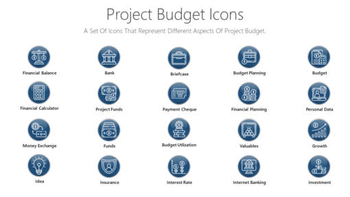 PDI38 Project Budget Icons-pptinfographics