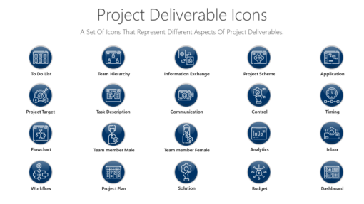 PDI43 Project Deliverable Icons-pptinfographics