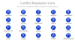 Conflict Resolution Icons