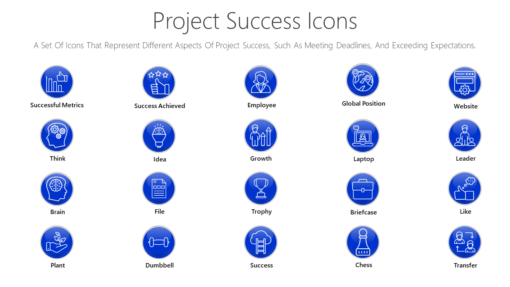 PDI7 Project Success Icons-pptinfographics