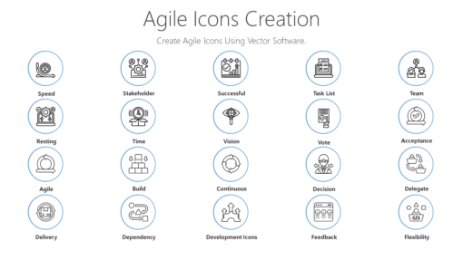 PME10 Agile Icons Creation-pptinfographics