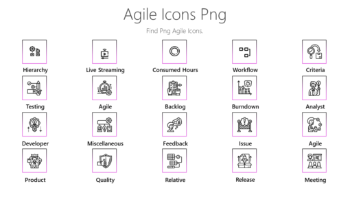 PME14 Agile Icons Png-pptinfographics