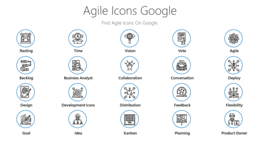 PME19 Agile Icons Google-pptinfographics