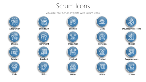 PME20 Scrum Icons-pptinfographics