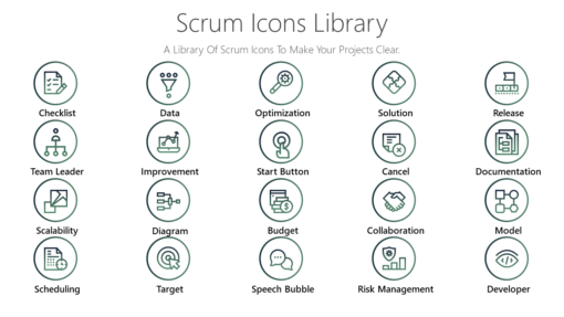 PME26 Scrum Icons Library-pptinfographics