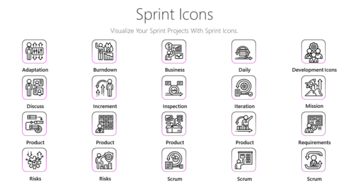 PME33 Sprint Icons-pptinfographics