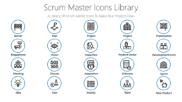 Scrum Master Icons Library