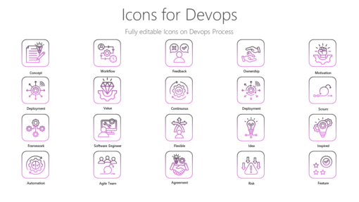 PME53 Icons for Devops-pptinfographics
