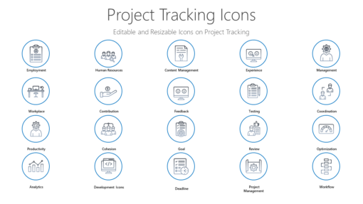 PME57 Project Tracking Icons-pptinfographics