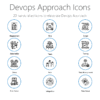 PME58 Devops Approach Icons-pptinfographics