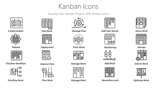 PME60 Kanban Icons-pptinfographics
