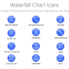PME70 Waterfall Chart Icons-pptinfographics