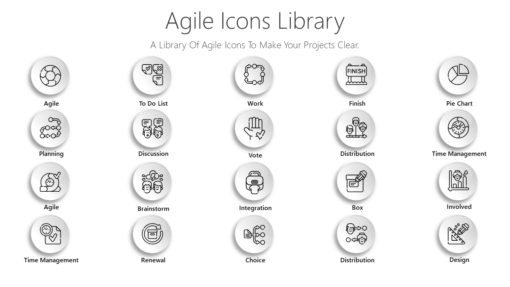 PME7 Agile Icons Library-pptinfographics