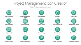 Project Management Icon Creation