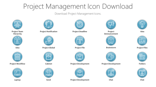 PMI11 Project Management Icon Download-pptinfographics