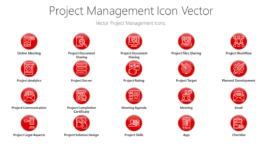 Project Management Icon Vector