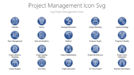 Project Management Icon Svg