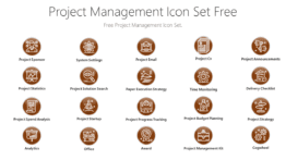 Project Management Icon Set Free