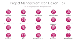 Project Management Icon Design Tips