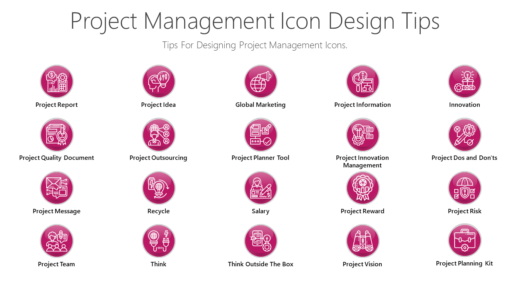 PMI19 Project Management Icon Design Tips-pptinfographics
