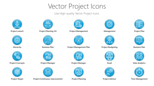 PMI24 Vector Project Icons-pptinfographics